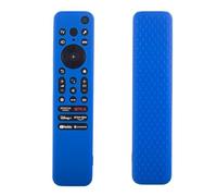 FTRONGRT Coque Compatible avec Sony RMF-TX800C RMF-TX810P RMF-TX810U RMF-TX811U, Anti-Chute, Anti-Collision, Ultra-Mince et Léger Silicone Télécommande Étui de Protection. Bleu
