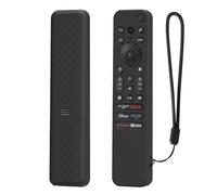 FTRONGRT Coque Compatible avec Sony RMF-TX910U / RMF-TX920U, Anti-Chute, Anti-Collision, Ultra-Mince et Léger Silicone Télécommande Étui de Protection. Noir