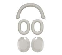 FTRONGRT Coque Compatible avec Sony WH-1000XM6, Silicone Anti-Rayures Capuchon d'oreille et Faisceau de Tête Étui de Protection Compatible avec Sony WH-1000XM6 Écouteur.Blanc Cassé