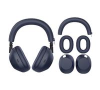 FTRONGRT Coque Compatible avec Sony WH-1000XM6, Silicone Anti-Rayures Capuchon d'oreille et Faisceau de Tête Étui de Protection Compatible avec Sony WH-1000XM6 Écouteur.Bleu Foncé