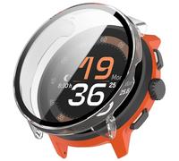 FTRONGRT Coque Compatible avec SUUNTO Run, PC + Film Trempé, Anti-Rayures Étui de Protection Tout Compris. Transparent