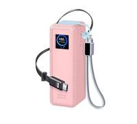 FTRONGRT Coque Compatible avec UGREEN Nexode Power Bank 25000mAh 200W, Étanche à la Poussière, Anti-Chute, Silicone Étui de Protection. Rose
