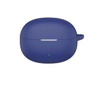 FTRONGRT Coque Compatible avec Vivo TWS 5E, Silicone Souple, Résistant aux Rayures, Antichoc, Housse en Silicone pour Écouteurs Bluetooth.Bleu Marin