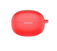 FTRONGRT Coque Compatible avec Vivo TWS 5E, Silicone Souple, Résistant aux Rayures, Antichoc, Housse en Silicone pour Écouteurs Bluetooth.Rouge