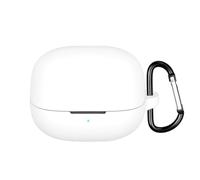 FTRONGRT Coque Compatible avec Xiaomi Buds 5 Pro, Antichoc, Housse en Silicone pour Écouteurs Bluetooth Compatible avec Xiaomi Buds 5 Pro.Blanc
