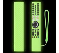 FTRONGRT Coque Compatible avec Xiaomi XMRM-P3, Ultra-Mince et Léger, Anti-Chute, Anti-Collision, Housse de Protection en Silicone pour Télécommande.Vert Lumineux