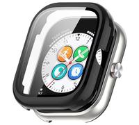 FTRONGRT Coque pour Honor Choice Watch, Film Trempé PC + Étui, Boîtier de Montre Tout Compris, Résistant aux Chocs, Housse pour Honor Choice Watch Smartwatch.Noir