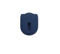 FTRONGRT Étui Compatible avec Xiaomi Smart Tag, Silicone Souple, Anti-Rayures, avec Boucle de Suspension, Facile à Transporter, Xiaomi Smart Tag Coque Protectrice.Bleu Foncé