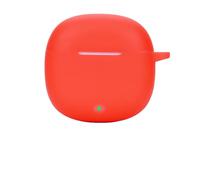 FTRONGRT Housse en Silicone pour Écouteurs Bluetooth pour Honor Earbuds X6 Coque, Antichoc, Housse de Transport Compatible Honor Earbuds X6 Écouteur Bluetooth.Rouge