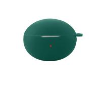 FTRONGRT Housse en Silicone pour Écouteurs Bluetooth pour Huawei FreeBuds 6i Coque, Antichoc, Housse de Transport Compatible Huawei FreeBuds 6i Écouteur Bluetooth.Vert Foncé