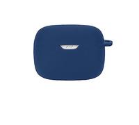 FTRONGRT Housse en Silicone pour Écouteurs Bluetooth pour JBL Tune Beam Coque, Antichoc, Housse de Transport Compatible JBL Tune Beam Écouteur Bluetooth.Bleu Marin