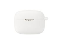 FTRONGRT Housse en Silicone pour Écouteurs Bluetooth pour JBL Tune Beam Coque, Antichoc, Housse de Transport Compatible JBL Tune Beam Écouteur Bluetooth.Blanc