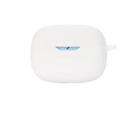 FTRONGRT Housse en Silicone pour Écouteurs Bluetooth pour JBL Wave Beam Coque, Antichoc, Housse de Transport Compatible JBL Wave Beam Écouteur Bluetooth.Blanc