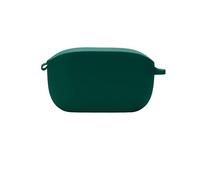 FTRONGRT Housse en Silicone pour Écouteurs Bluetooth pour JBL WAVE100 TWS Coque, Antichoc, Housse de Transport Compatible JBL WAVE100 TWS Écouteur Bluetooth.Vert Foncé