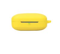 FTRONGRT Housse en Silicone pour Écouteurs Bluetooth pour OnePlus Buds 3 Coque, Antichoc, Housse de Transport Compatible OnePlus Buds 3 Écouteur Bluetooth.Jaune