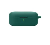 FTRONGRT Housse en Silicone pour Écouteurs Bluetooth pour Oppo Enco Buds2 Pro Coque, Antichoc, Housse de Transport Compatible Oppo Enco Buds2 Pro Écouteur Bluetooth.Vert Foncé