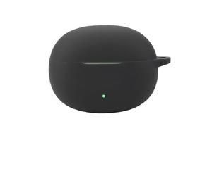 FTRONGRT Housse en Silicone pour Écouteurs Bluetooth pour Realme Buds T110 Coque, Antichoc, Housse de Transport Compatible Realme Buds T110 Écouteur Bluetooth.Noir