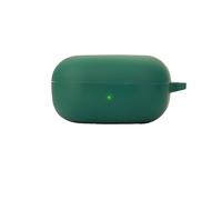 FTRONGRT Housse en Silicone pour Écouteurs Bluetooth pour Samsung Galaxy Buds FE Coque, Antichoc, Housse de Transport Compatible Samsung Galaxy Buds FE Écouteur Bluetooth.Vert Foncé