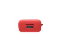 FTRONGRT Housse en Silicone pour Écouteurs Bluetooth pour Sennheiser Momentum True Wireless 4, Antichoc, Housse de Transport pour Sennheiser Momentum True Wireless 4 Écouteur Bluetooth.Rouge