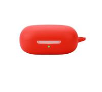 FTRONGRT Housse en Silicone pour Écouteurs Bluetooth pour Shokz OpenFit Air Coque, Antichoc, Housse de Transport Compatible Shokz OpenFit Air Écouteur Bluetooth.Rouge