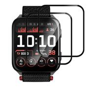 FTRONGRT Protecteur D'écran Compatible avec Garmin Venu X1, Anti-Rayures, Protecteur D'écran Souple 2 Pièces, Film Protecteur pour Cadran de Montre. Noir