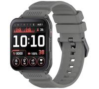 FTRONGRT Strap Compatible with Garmin Venu X1 / COROS NOMAD, Comfortable Soft Silicone Watch Replacement Wristband.Dark Gray