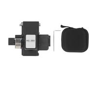 FTTH Fiber Cleaver Coupe-fibre optique à rebond automatique de haute précision avec conteneur à ordures 16 points de coupe 80 000 temps de coupe