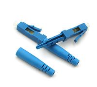 FTTH LC/UPC Lot de 100 câbles à fibre optique rapide LC Fast Connecteur adaptateur monomode pour réseau CATV (100 pièces/lot)