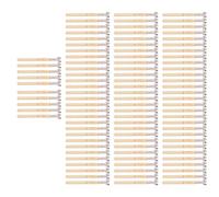 FTVOGUE 100pcs 4 Griffes Pogo Pins Sondes Pinses Chargées à Ressort pour les Tests PCB