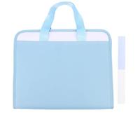 FTVOGUE 13 Poches Organisateur de Fichiers D'accordéon Portable Dossier de Document en Toile Extensible avec une épreuve D'eau pour la Lettre A4 Bureau D'école de Voyage en Papier