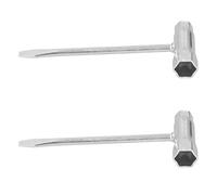 FTVOGUE 2 Pièces clé en Forme de T Tournevis à Douille Tout en Métal Outil Multifonctionnel combiné pour L'entretien de la Scie à Chaîne pour 200 300 400 405 655 3400 3700 PartnerP41