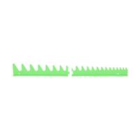 FTVOGUE 20 Rails de Rails de clé à clé (porte-éloignement D'organisateur D'organisateur pour le Rangement du Tiroir de Boîte à Outils pour Garage D'atelier (GREEN)