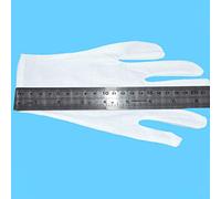 FTVOGUE 24 en Coton Blanc, de Travail Lavables pour l'inspection des Bijoux, Hydratants de 8,26 Pouces pour les Mains Sèches, Réutilisables pour le Nettoyage des Archives de Manipulation (Comme