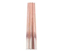 FTVOGUE 30 Pièces Baguettes de Brasage Argentées, Baguettes de Soudage | Alliage BCuP, 0,05x0,13x10in, pour Maintenance des Réfrigérateurs AC, Soudures à écart Moyen, sans Pâte à Souder