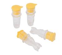 FTVOGUE 4pcs Mini Citron Haleteur Manuel D'agrumes Presse à Main avec un Filtre intégré pour les Boissons à Cocktails Cuisinier (YELLOW)