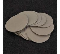 FTVOGUE 50pcs 75mm Disques Abrasifs à Crochet et Boucle Tampons de Papier Abrasif Humide Sec Double Usage Faible Boucle sans Pli avec 5 Grains 180 400 1500 5000 10000 pour (3 pouces (125 pièces)
