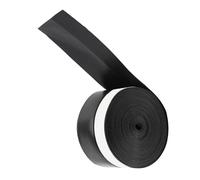 FTVOGUE 5m Selon l'étanchéité de la Fenêtre de Porte Auto-adadhésive pour la Prévention du Vent et de la Poussière (BLACK)