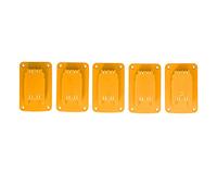 FTVOGUE 5pcs Porte-outil Support de Batterie de Batterie de Fixation de Stockage de Stockage pour L'organisation des Outils électriques Workbench (YELLOW)