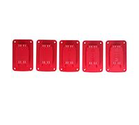 FTVOGUE 5pcs Porte-outil Support de Batterie de Batterie de Fixation de Stockage de Stockage pour L'organisation des Outils électriques Workbench (rouge)