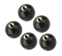 FTVOGUE 5pcs spécification de poignée de boule de bakélite BM10 * 35 (écrou en cuivre intégré)