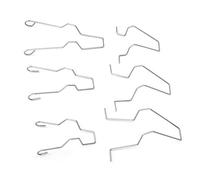 FTVOGUE 6 Pièces Voiture Ampoule Retenue Pince à Ressort Phare Phare Remplacement de Lampe pour H1 H3 H4 H7, OE Numéro 5ZHSFULLKIT