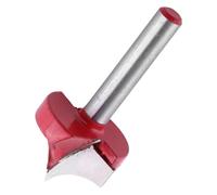 FTVOGUE 6mm Tige 3D CNC Gravure, Fraises Fraises à rainurer En Fin De Fraise En V Groove Aiguille Astuce Routeur Peu Le Travail Du Bois Peu Artisan Outil De Sculpture CNC Outil De Fraisage(18mm)