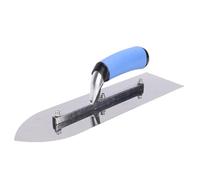 FTVOGUE 9pcs Ensemble de Truelles de Carrelage Interchangeable en Acier Inoxydable, Truelle en Plâtonnement Multifonctionnel Ensemble pour des Projets de Construction de Plancher,