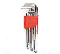 FTVOGUE 9pcs HEX KEY Set Wrench Chrome Vanadium Steel Tournevis Réparation Tool 1pc Cover for Auto Repair Workshop