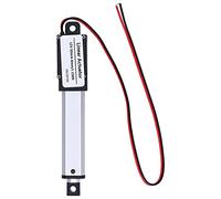 FTVOGUE Actionneur Linéaire 12 V Mini Motoréducteur CC, Course de 50 Mm, Interrupteur de Fin de Course Interne, élimination du Bruit, Technologie de Métallurgie des Poudres pour Applications de
