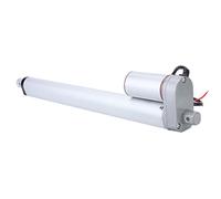 FTVOGUE Actionneur Linéaire JS-TGZ-U1, Moteur électrique à Courant Continu Vitesse 30 Mm/s, capacité de Charge 300N, Idéal pour Ouvre-porte électrique de Voiture RV (Course 350mm)