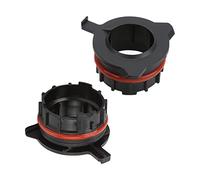FTVOGUE Adaptateur d'ampoule H7, Matériau ABS, Installation Facile, Conception étanche, pour Ampoules LED et Halogènes H7, Puissance 100 W pour Phares de Voiture