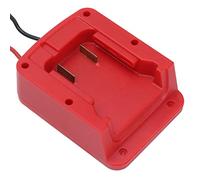 FTVOGUE Adaptateur de Batterie 18 V ABS et Kit de Conversion PC avec Tôle d'acier Plaquée, Connecteur d'alimentation de Station 'Accueil pour Câble 12 AWG pour Bricolage, Configuration