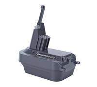 FTVOGUE Adaptateur de Batterie Convertisseur de Batterie ABS pour Batteries DW 18 V et M18 V Compatible avec Les Modèles d'aspirateur V7 V8 Installation Rapide pour Le Nettoyage et Le Remplacement