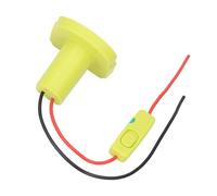 FTVOGUE Adaptateur de Batterie Dish pour Mini Parabole, Matériau en Caoutchouc ABS avec Fusible 30 A, Câble de 200 Cm, Compatible avec Les Batteries Li P102 à P109 18 V pour Une Alimentation Stable